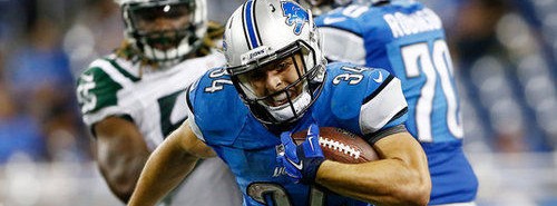 Zach Zenner, Detroit Lions